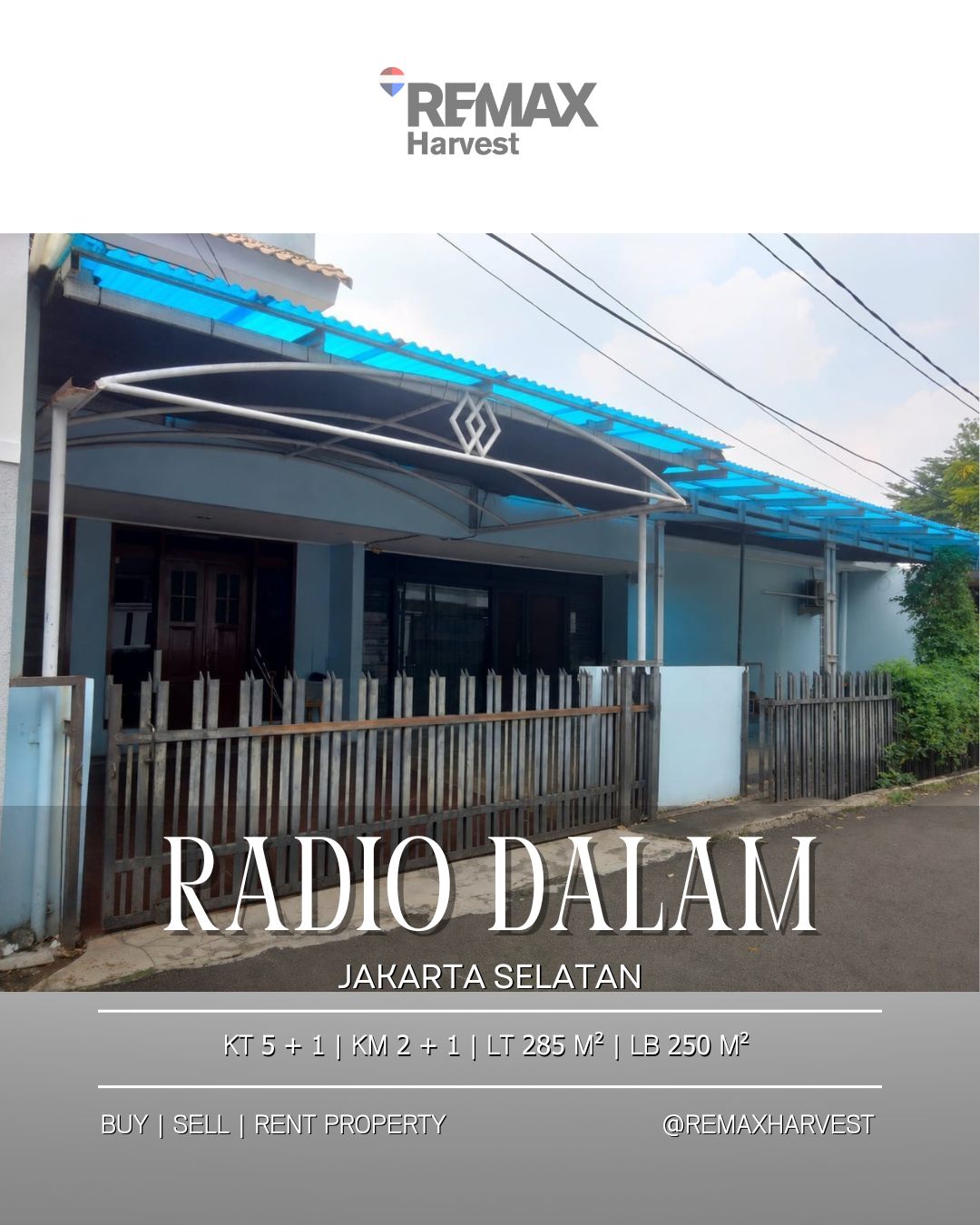 Rumah Tinggal Strategis Radio Dalam
