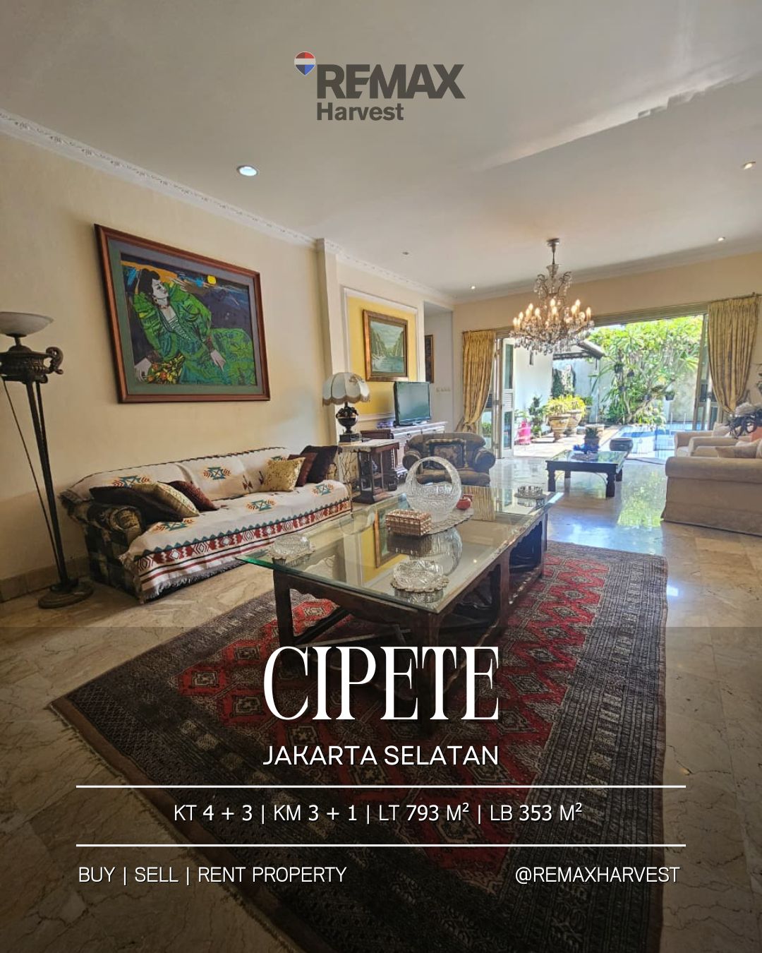 Rumah Vintage Premium Cipete