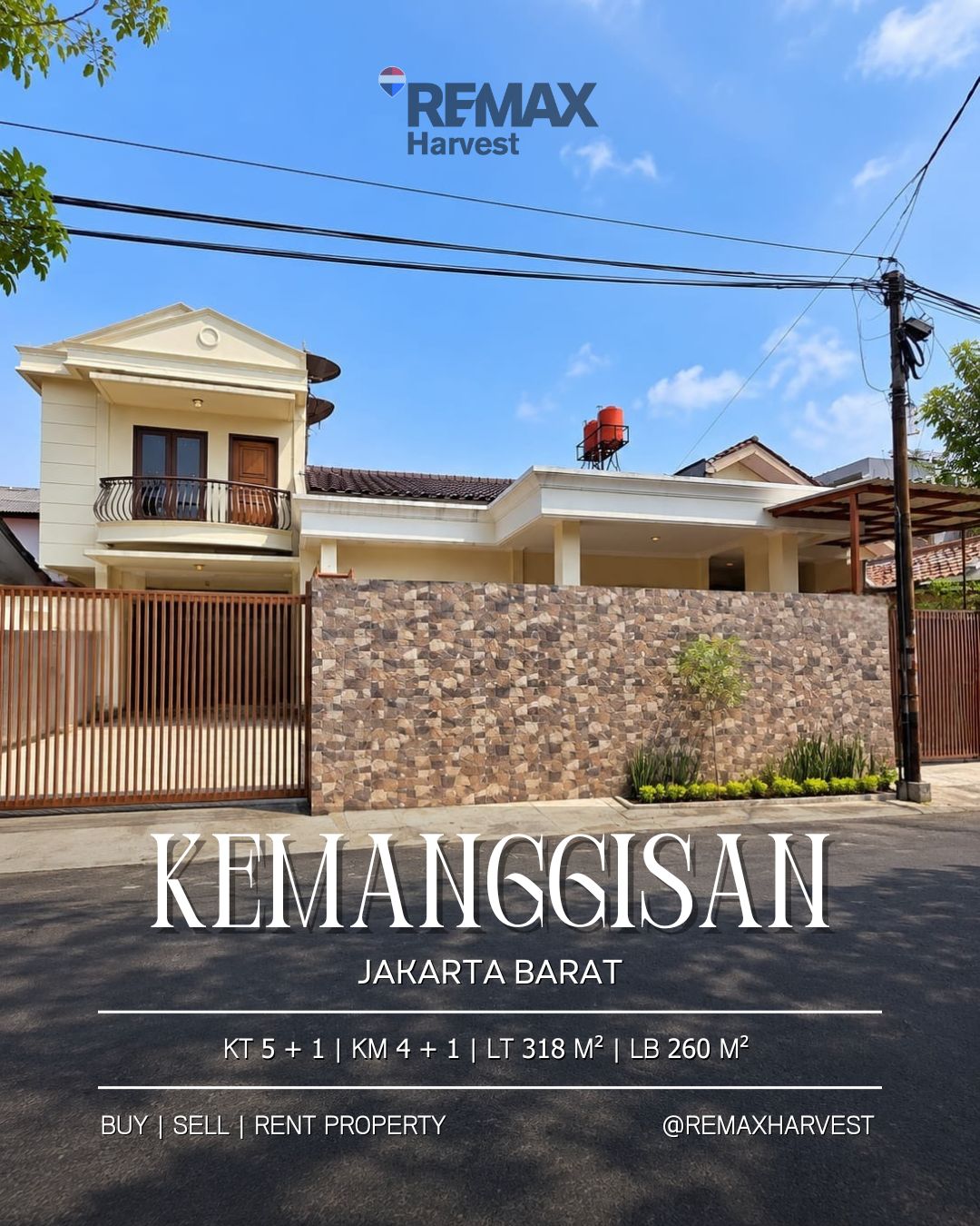 Rumah Kemanggisan Jakarta Barat