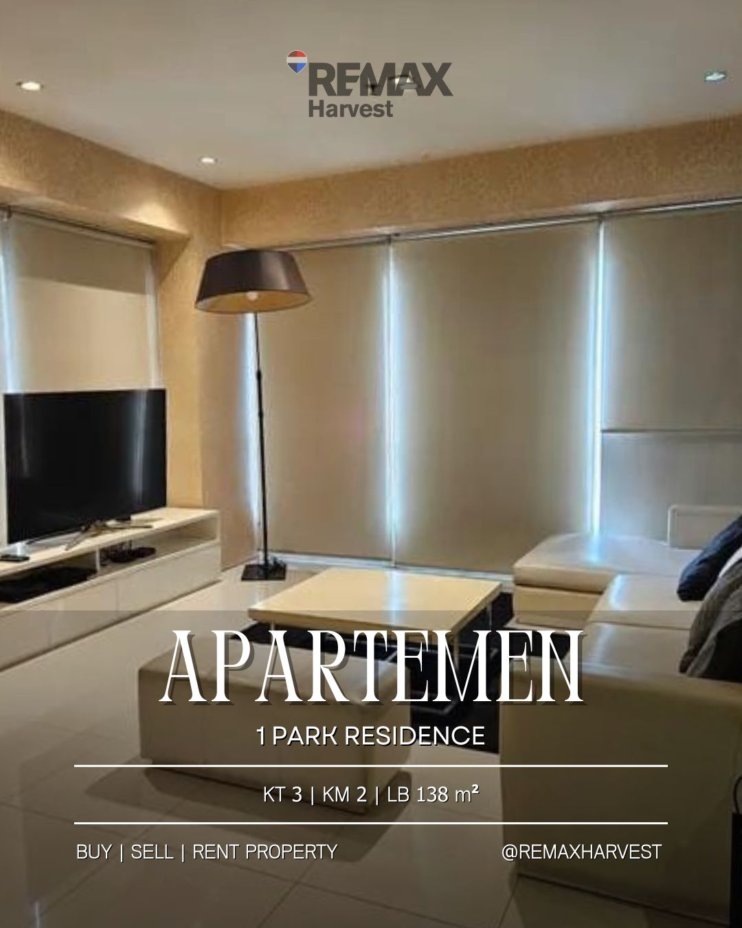 Apartemen 1 Park Residence