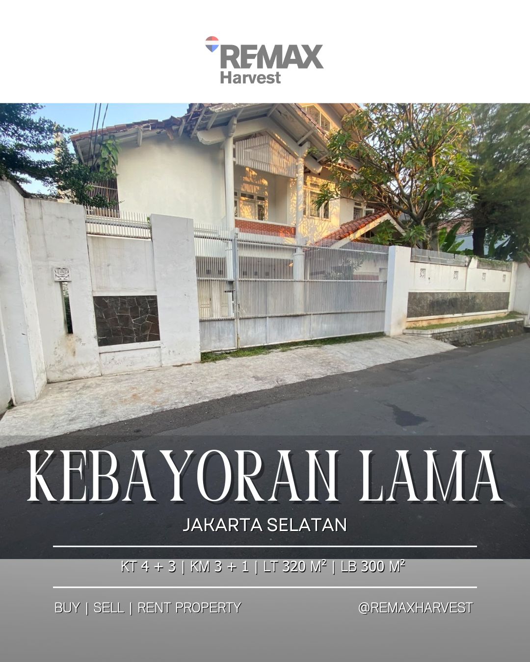 Rumah di Area Premium Kebayoran Lama