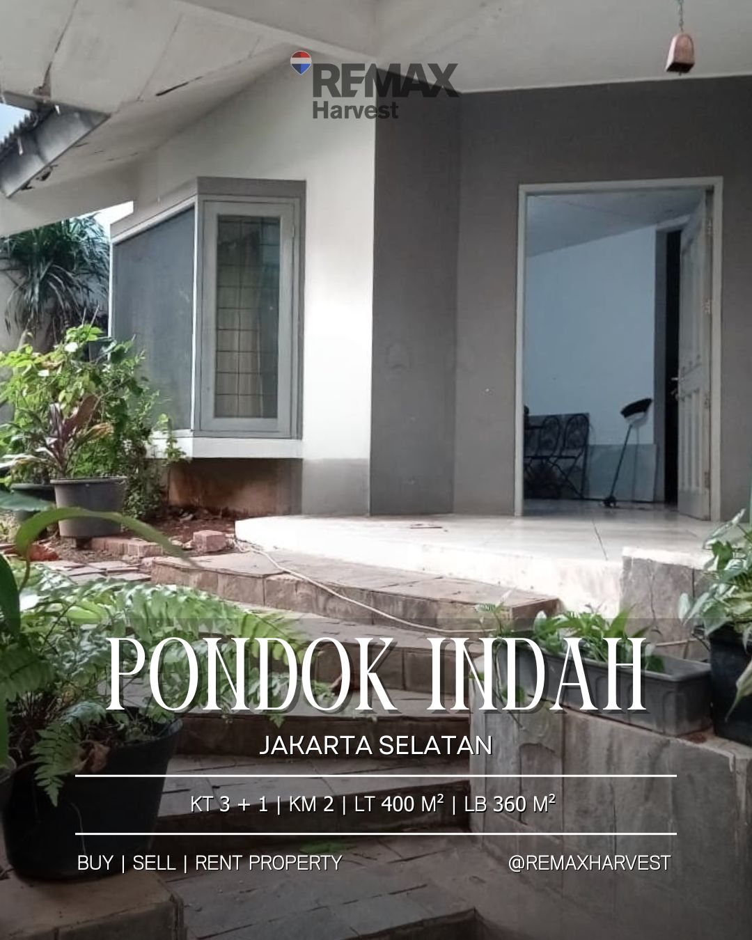 Rumah 2 Lantai Pondok Indah