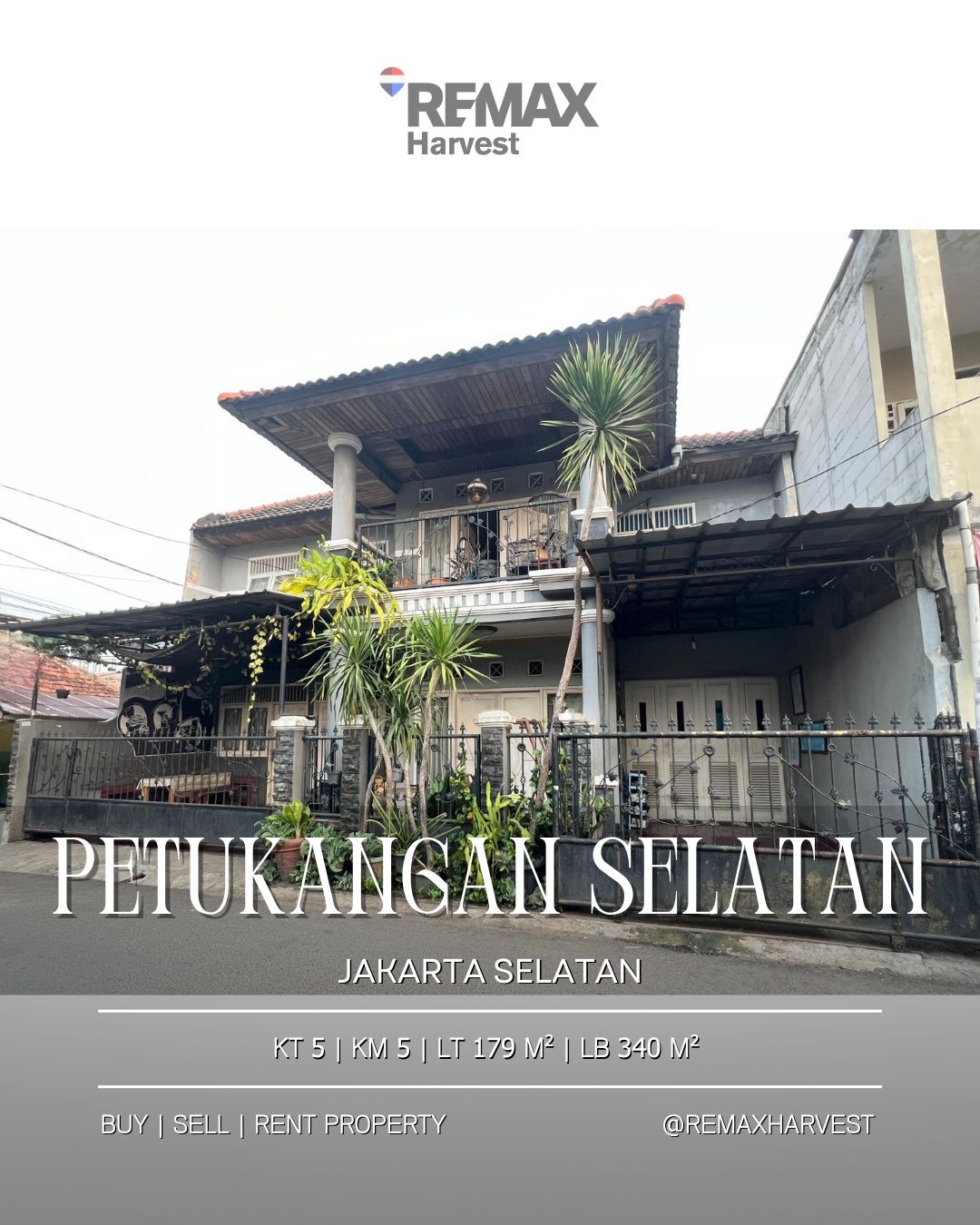 Rumah Posisi Hoek Petukangan Selatan